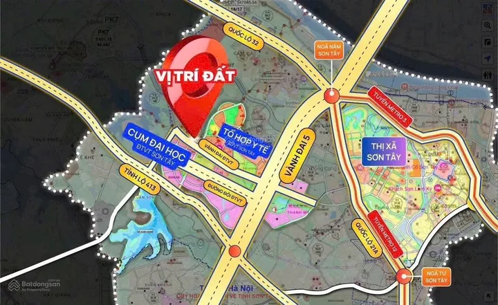 Cắt lỗ bán gấp mảnh đất thổ cư tại Xuân Khanh sát VĐ 5 cạnh trường Đh kinh doanh chỉ 1.7 tỷ