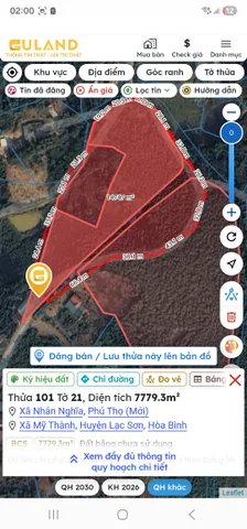 Bán đất 14000m² có sẵn 250m² thổ cư ngang 130m giá 1.75 tỷ tại Xã Nhân Nghĩa