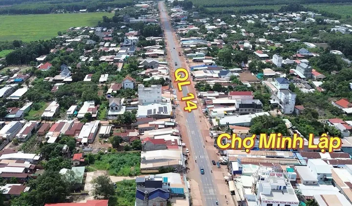 còn 01 lô duy nhất dt lớn hơn 3000m tại chợ Minh Lâp gần ql14