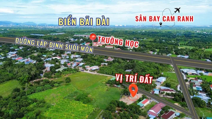 Chỉ với 3 triệu/m² có ngay đất thổ cư nở hậu trung tâm Cam Hiệp Nam, quy hoạch an toàn 1/500
