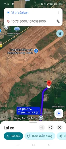 1 ha ngay bên hong sân bay long thành đường nhựa lớn bàu cạn. Cần bán