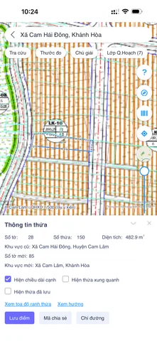 Đất mặt đường thuỷ triều - Cam Hải Đông