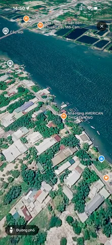 Bán đất trực diện đầm thuỷ triều cam hải đông
