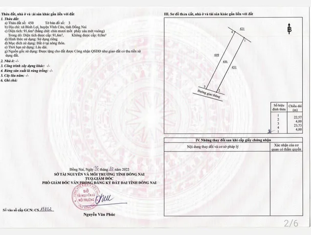 Anh chị có 350 triệu muốn mua đất phường Tân Triều. Hãy tham khảo lô này nhé