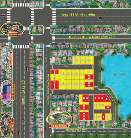 Bán đất 100m² full thổ cư ngang 5.5m giá 3.2 tỷ tại Đường Đồng Trạng Xã Đoài Phương