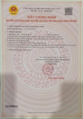 cần bán vườn tại xã minh thạnh TPHCM MỚI