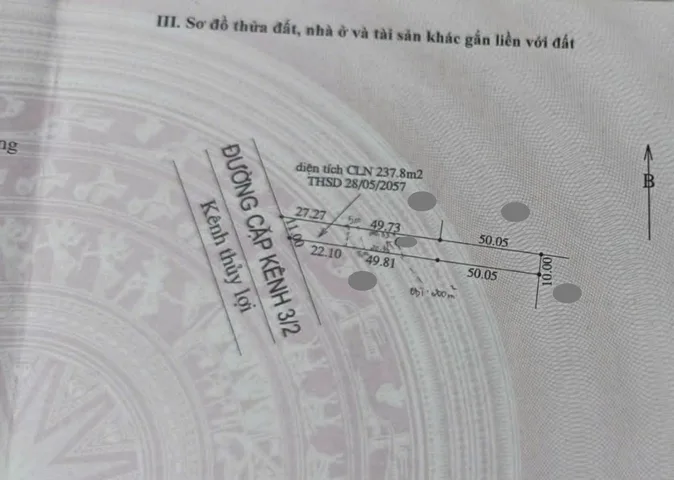 Cho Thuê Đất Vị Trí Vàng 1228m² Kế Bên Bệnh Viện Đa Khoa Sóc Trăng, Tp. Cần Thơ & KĐT 5A
