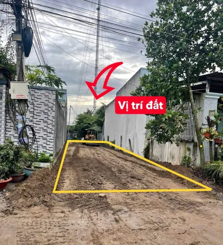 Hàng ngộp! (5x19m)=95m²/1 tỷ 050tr. 1 sẹc Đ.Tỉnh Lộ 2, Tân Thông Hội, Củ Chi. Xây dựng tự do.