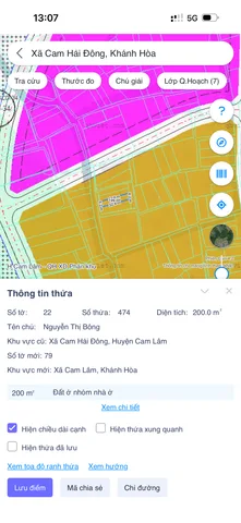 Đất dân Ven đầm Cam Hải Đông - Cam Lâm
