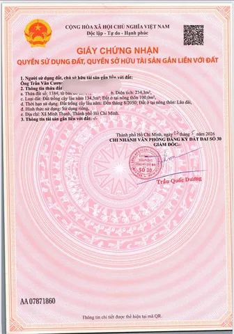 Đất Đẹp - Giá Tốt  CẦN BÁN Nhanh LÔ ĐẤT Xã Minh Thạnh Dầu Tiếng HCM
