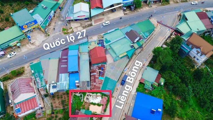 Bán 10m ngang mặt tiền nhựa trung tâm Đạ Nhim Lạc Dương