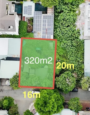 ĐẤT NỀN MẶT TIỀN TRỤC CHÍNH D3 - 320M2 (16x20) - KHU DÂN CƯ NAM LONG - ĐỐI DIỆN GLOBAL CITY - CHỈ 2X TỶ TL