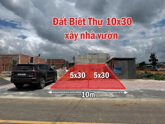 Kèo Ngộp!!! Chủ giảm 200tr/lô, cho 2 lô đất tiền 10x30.
