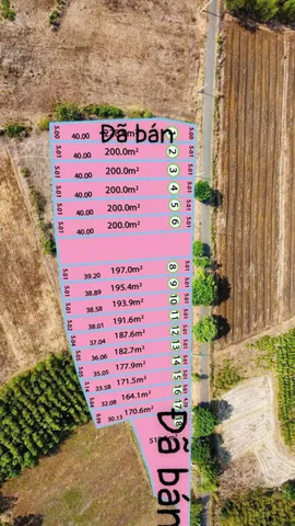 Bán cụm 17 nền Bình Ba - Đá Bạc giá 650tr/nền