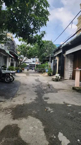 Bán lô đất thổ cư 80m2 đường nhựa 7m một sẹc đường Nguyễn Thị Thử Hóc Môn diện tích 5 x 16 = 80m