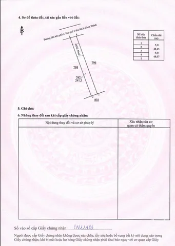 Bán lô đất mặt tiện nhựa Hoạ Mi