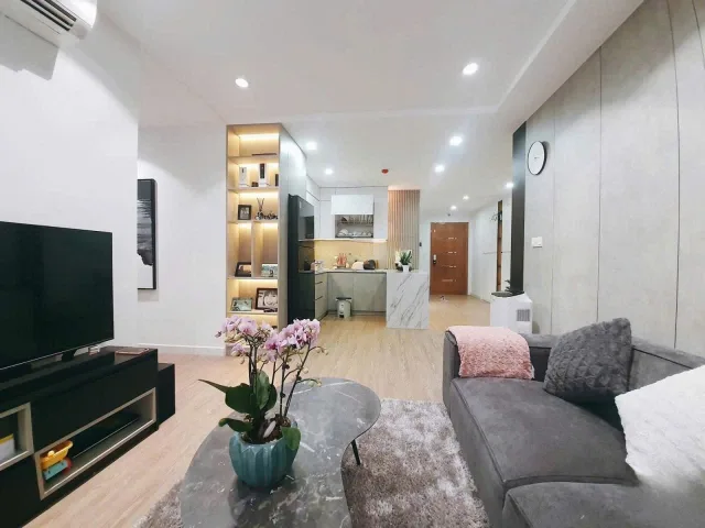 Cho Thuê Chung Cư The Garden Hills Trần Bình - Mỹ Đình  70M² 2 Ngủ - Full Nội Thất Cao Cấp - Giá Thuê 15tr