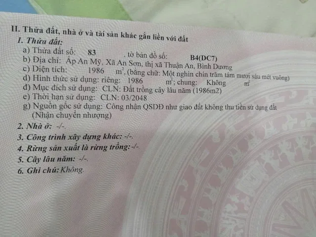 Bán đất  MT wiew kênh đường AS-03 diện tích 1986m2 giá chỉ 8.5 triệu/m2