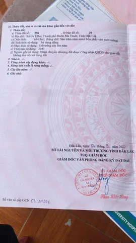 🔥 CHÍNH CHỦ CẦN BÁN CẶP LÔ LIỀN KỀ 1 SÀO 3 TẠI THÔN 8 CƯ ÊBUR - PHÍA SAU CÓ SUỐI, GẦN HOMESTAY 🔥