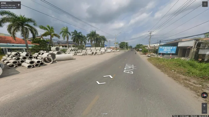 Bán Đất 2572.8m2 giá 3.34 tỷ tại Xã Mỹ An Huyện Mang Thít Vĩnh Long