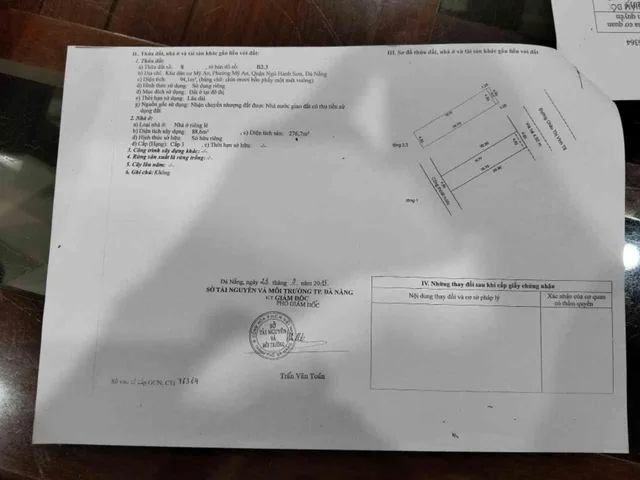 BÁN NHÀ CHÂU THỊ VĨNH TẾ MỸ AN NGŨ HÀNH SƠN 📌📌📌LÀM VIỆC TRỰC TIẾP GIÁ TỐT !!!