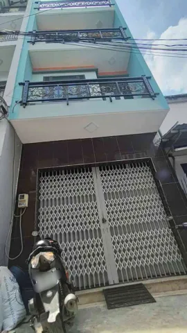 Nhà Hương Lộ 2 - Ngã 4 Bốn Xã, 4 Tầng BTCT, 4x16m,  5tỷ88, Giếng Trời, Bình Trị Đông