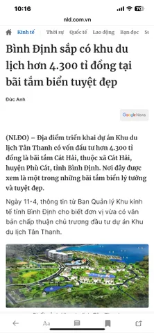 Đất biển ở tân thanh, cát tiến giá 1,35 tỷ, diện tích 8x25m=200m2, đường chính 20m có vỉa hè 4,5m