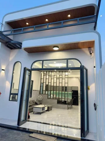 Nhà cấp 4 mới hoàn thiện giá 1.45 tỷ, 87m2, ngay chợ Thạnh Phú.