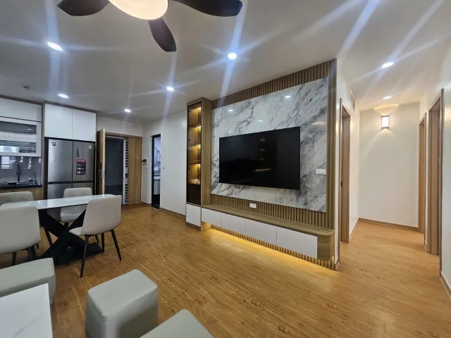 Bán Căn Góc 3PN Tòa C6 Số 22 Trần Hữu Dực 105m² | Sẵn Slot Ô Tô, Mặt Phố VIP Mỹ Đình, Full Đồ - Giá 8.7 Tỷ