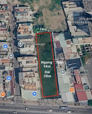Bán Đất 982m2 có sẵn 950 m2 thổ cư giá 210 tỷ tại Phường Bình Thuận Quận 7 TP. Hồ Chí Minh