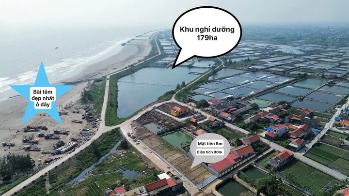 Bán Đất 460m2 có sẵn 200 m2 thổ cư giá 2 tỷ tại - Chọn - Xã Hải Triều Huyện Hải Hậu Nam Định