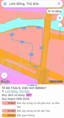 BDS HVL LÔ  22 THỦ ĐỨC (P.HIỆP BÌNH) TP.HCM