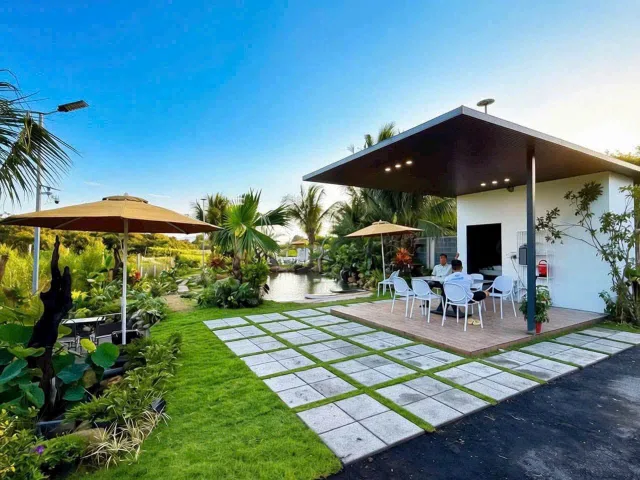 Bán nhanh khu vườn xanh máy nhiệt đợi siêu đẹp MT Bình Châu - Vũng Tàu, nằm sát biển Lộc An 1177m2 có sẵn thổ cư giá 6 tỷ quá rẻ