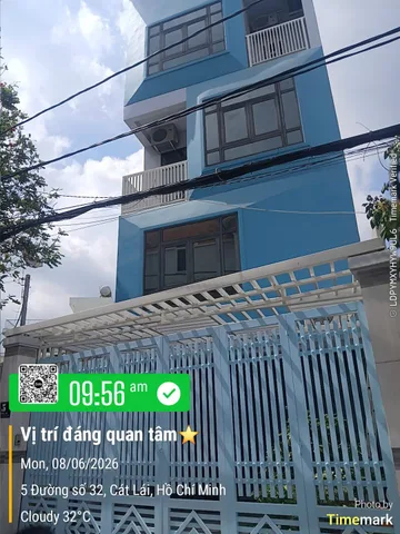 BÁN NHÀ MẶT TIỀN QUẬN 2 – CÁCH NGUYỄN THỊ ĐỊNH CHỈ 6M – KHÔNG VƯỚNG LỘ GIỚI ngang 5,09m