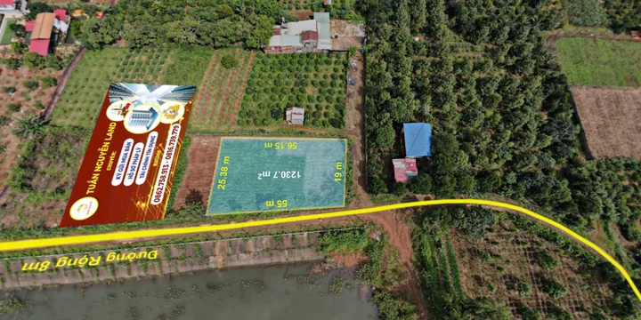 Bán Đất 1230m2 giá 3.6 tỷ tại Phường Pleiku Gia Lai