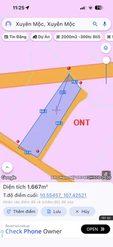 Bán Đất 2000m2 có sẵn 100 m2 thổ cư giá 3.8 tỷ tại Xã Xuyên Mộc Huyện Xuyên Mộc Bà Rịa - Vũng Tàu