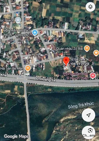 ĐẤT TỊNH AN, GẦN ĐƯỜNG HOÀNG SA, GẦN ĐẬP DÂNG