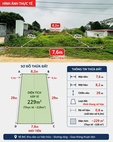 Bán Đất 228m2 có sẵn 100 m2 thổ cư giá 1.45 tỷ tại - Chọn - Xã Liên Sơn Huyện Lương Sơn Hòa Bình
