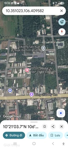 Bán Đất 134m2 giá 780 triệu tại - Chọn - Xã Tân Mỹ Chánh Thành phố Mỹ Tho Tiền Giang