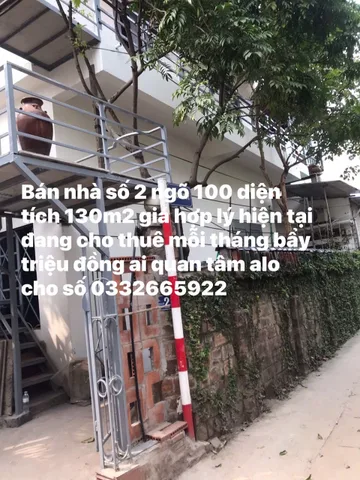 Bán Nhà riêng 130m2 có sẵn 130 m2 thổ cư giá 7 tỷ tại Đường Bát Tràng Xã Kim Lan Huyện Gia Lâm Hà Nội