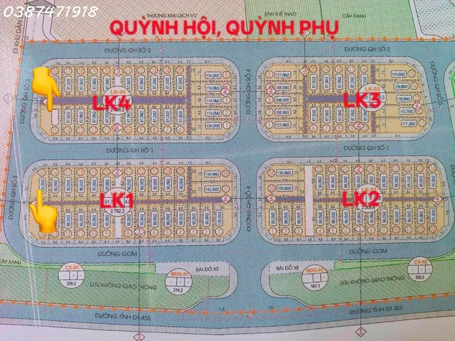 🌿 Cc Chào bán 2 lô đất xây biệt thự  – Dự án Tân Hoá Quỳnh Hội – Quỳnh Phụ