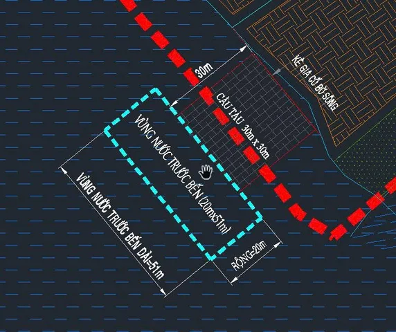Bán đất xây dựng Kho, bến thủy nội địa mặt sông Vàm Cỏ 3787m2 tại KCN Thịnh Phát, Đường Tỉnh lộ 830 Xã Lương Bình Huyện Bến Lức Long An