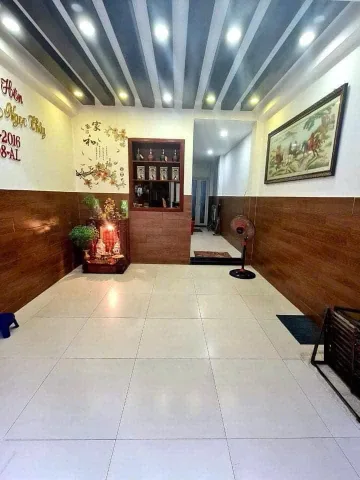 BÁN NHÀ HẺM XE HƠI BÌNH TIÊN QUẬN 6 5 TẦNG 7.8 TỶ