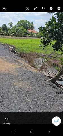DUY NHẤT 1 LÔ 528m2 giá 510 triệu có sẵn vườn cây trái ngay trung tâm Xã Thạnh Hòa Huyện Bến Lức Long An