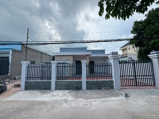 BÁN NHÀ MỚI ĐẸP FULL THỔ CƯ  NGAY TRUNG TÂM TT ĐẤT ĐỎ GẦN BIỂN PHƯỚC HẢI