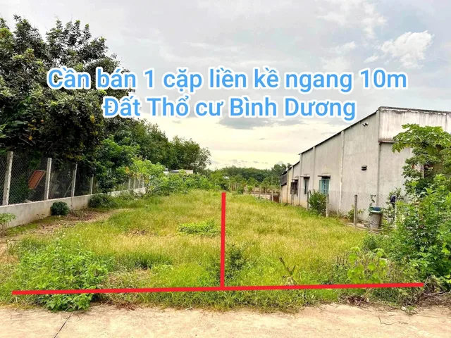 Bán 1 cặp đất thổ cư GIÁ CHỈ 695TR/488m2, cách chợ trường 150m, đường thông thoáng.