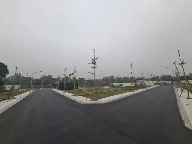 Bán đất Đường Cổ Đông - Đoài Phương, TP Hòa Lạc, 126,5m² Full thổ cư, sổ hồng riêng, cách QL21A chỉ 300m