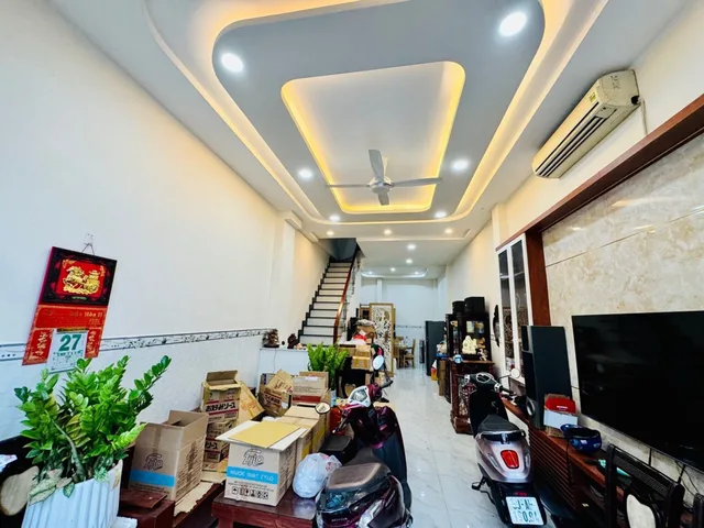 BÁN NHÀ KẾ LÊ VĂN QUỚI BÌNH TÂN 57M2 4 TẦNG 5.95 TỶ HẺM XE HƠI GIÁP TÂN PHÚ