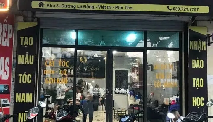 SANG NHƯỢNG GẤP SALON TÓC – ĐỐI DIỆN CHUNG CƯ XI MĂNG, VIỆT TRÌ, PHÚ THỌ