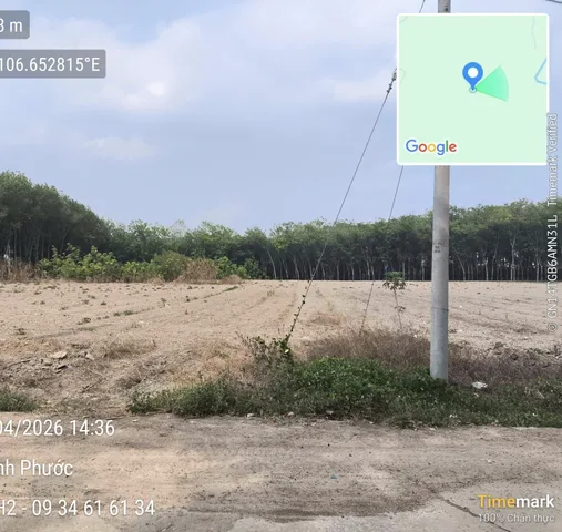 Bán Đất 39248.7m2 giá 22 tỷ tại - Chọn - Xã Minh Hưng Thị xã Chơn Thành Bình Phước